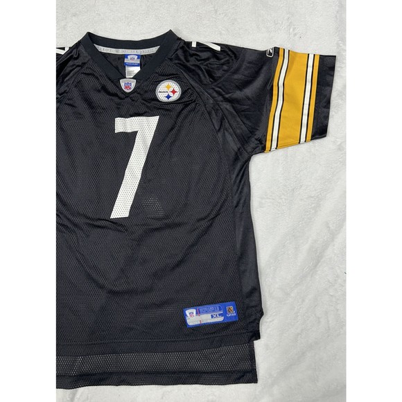 Pittsburgh Steelers Ben Roethlisberger Reebok Youth Jersey XL 18-20 NFL - Picture 3 of 7
